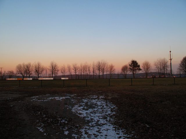 Der Becksteiner Sportplatz auf dem Scheinberg